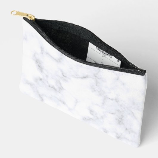 Elegant Wit Marmer Modern Etui (Open)