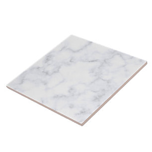 Elegant Wit Marmer Modern Tegeltje