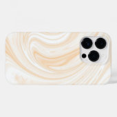 Elegant wit marmeren patroon Case-Mate iPhone case (Achterkant (horizontaal))