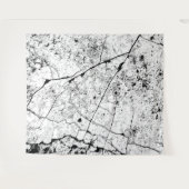 Elegant wit marmeren patroon wandkleed (Voorkant (horizontaal))