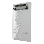 Elegant wit ontwerp mini klembord (Angled2)