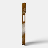 Elegant wit paard Case-Mate iPhone case (Achterkant / Rechts)