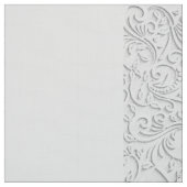 Elegant wit patroon stof (Swatch)