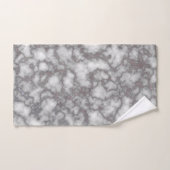 Elegant Wit Roze Marmer Bad Handdoek (Handdoek)