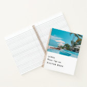 Elegant wit | Vakantiehuis Gastfeedback Notitieboek (Binnen)