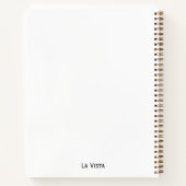 Elegant wit | Vakantiehuis Gastfeedback Notitieboek (Achterkant)