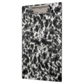 Elegant wit zwart marmer klembord (Links)