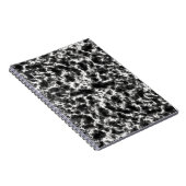 Elegant wit zwart marmer notitieboek (Rechterzijde)