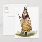 Elegant Witch Briefkaart (Voorkant / Achterkant)