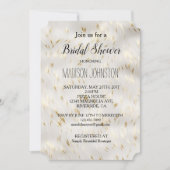 Elegant witgoud Vrijgezellenfeest Kaart (Voorkant)