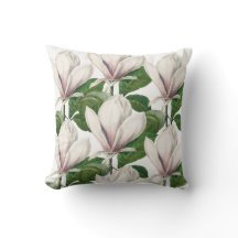 Elegant witte magnolia floral werg