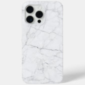 Elegant Witte Marmer Case-Mate iPhone Case (Achterkant)