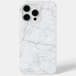 Elegant Witte Marmer iPhone 15 Pro Max Hoesje