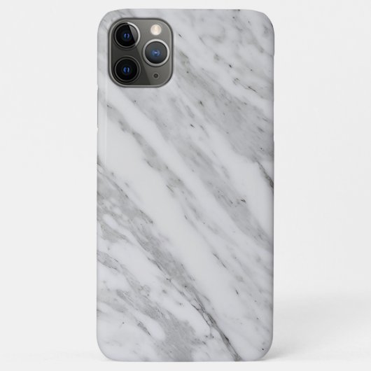 Elegant Witte Marmer Case-Mate iPhone Case (Achterkant)