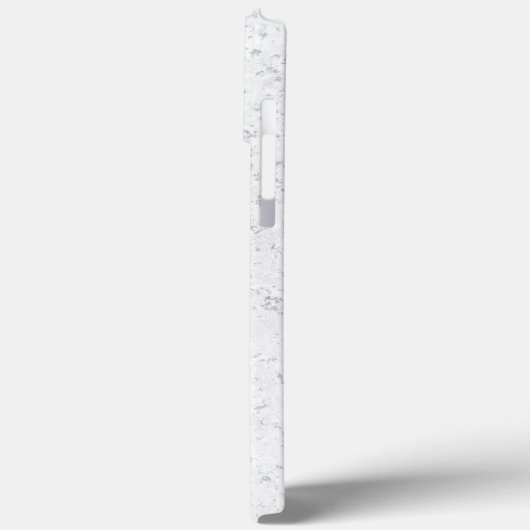 Elegant Witte Marmer Case-Mate iPhone Case (Achterkant / Links)