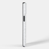 Elegant Witte Marmer Case-Mate iPhone Case (Achterkant / Rechts)