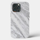 Elegant Witte Marmer Case-Mate iPhone Case (Achterkant)