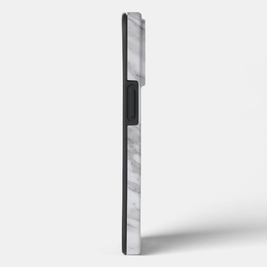 Elegant Witte Marmer Case-Mate iPhone Case (Achterkant / Rechts)