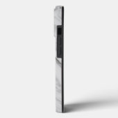 Elegant Witte Marmer Case-Mate iPhone Case (Achterkant / Links)