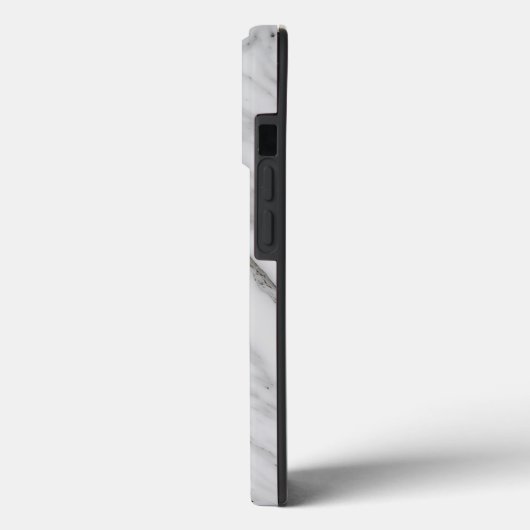 Elegant Witte Marmer Case-Mate iPhone Case (Achterkant / Links)
