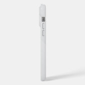 Elegant Witte Marmer iPhone Hoesje (Linkerkant)