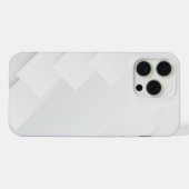 Elegant Witte Marmer iPhone Hoesje (Achterkant horizontaal)