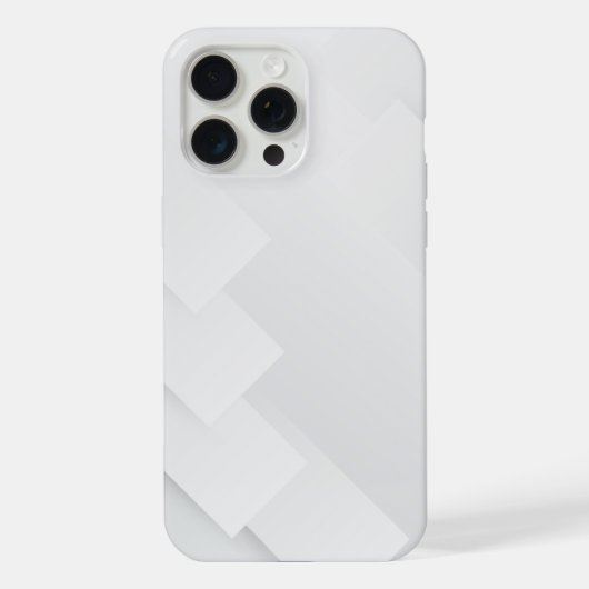 Elegant Witte Marmer iPhone Hoesje (Achterkant)