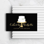 Elegant witte rok met Florals II-rok Visitekaartje