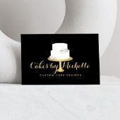 Elegant witte rok met Florals II-rok Visitekaartje