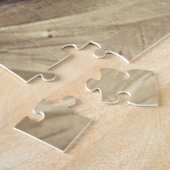 Elegant Wolf Jigzaag Puzzle Legpuzzel (Zijkant)