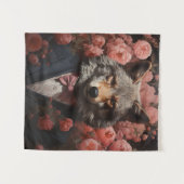 Elegant Wolf Wandkleed (Voorkant (horizontaal))