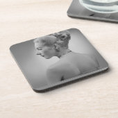 Elegant Woman Drankjes Onderzetter (Linkerzijde)