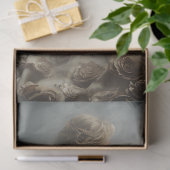 Elegant Woman in Opulent Ball Gown Tissuepapier (Geschenk)