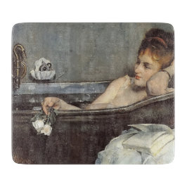 Elegant Woman in the Bath (door Alfred Stevens) Snijplank