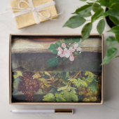 Elegant  Woman Rustic Texture Decoupage Tissuepapier (Geschenk)