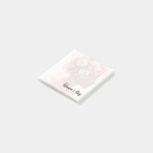 Elegant Women's Day Celebration Floral March 8 Post-it® Notes (Schuin)