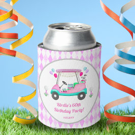 Elegant Women's Golf Party Cart Birthday Blikjeskoeler
