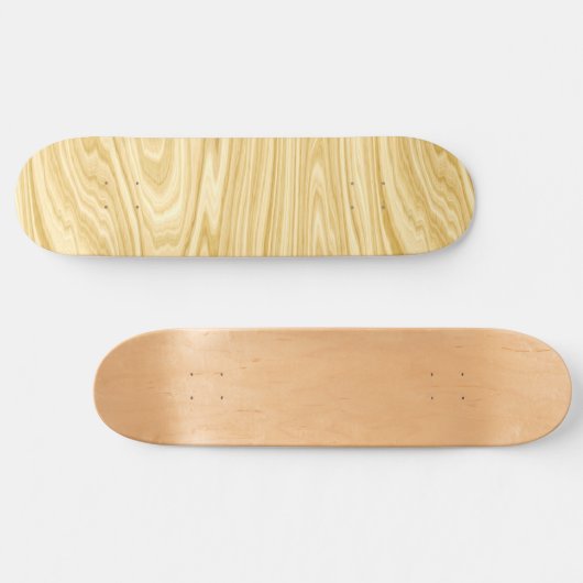 Elegant Wood 3 Persoonlijk Skateboard (Horizontaal)