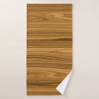 Elegant Wood Badhanddoek