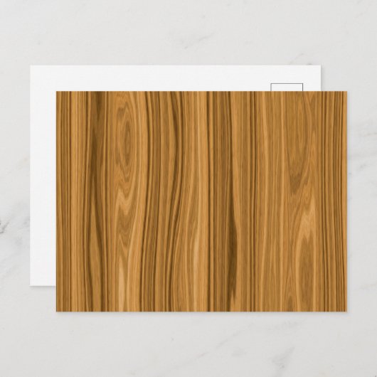 Elegant Wood Briefkaart (Voorkant / Achterkant)