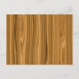 Elegant Wood Briefkaart