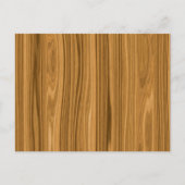 Elegant Wood Briefkaart (Voorkant)