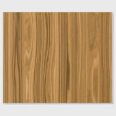 Elegant Wood Cadeaupapier (Vlak)