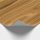 Elegant Wood Cadeaupapier (Hoek)
