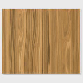 Elegant Wood Cadeaupapier (Vlak)