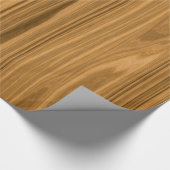 Elegant Wood Cadeaupapier (Hoek)