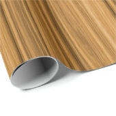 Elegant Wood Cadeaupapier (Rol Hoek)