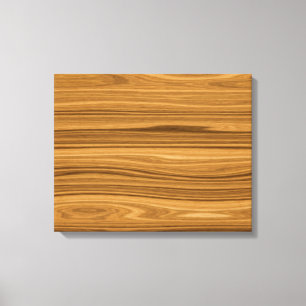 Elegant Wood Canvas Afdruk