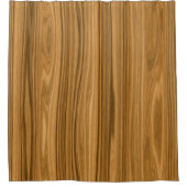 Elegant Wood Douchegordijn (Voorkant)