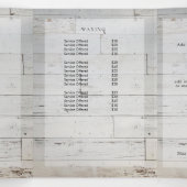 Elegant Wood en Greenery Spa Brochure Drieluik Kaart (Binnenkant midden)